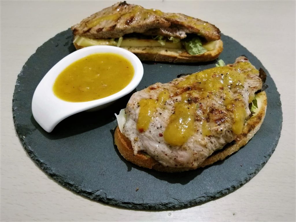 tosta de secreto ibérico