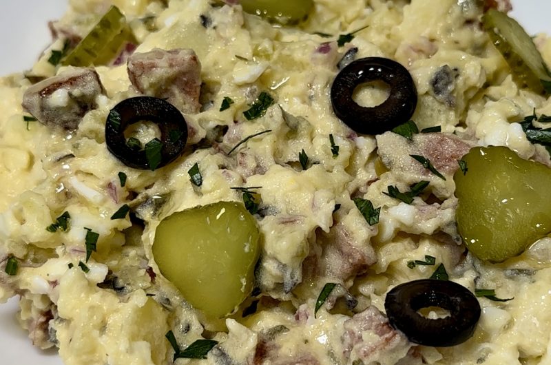 Ensalada alemana de patata (Kartoffelsalat)